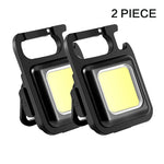 lampe poche rechargeable led noire résistante choc aimantée mode intensité camping