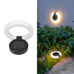 lumière solaire extérieure ip65 led ambre blanche adhésive jardin balcon moderneétalement fixe