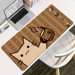 tapis souris chat dessin animé moderne non glissant 900x400mm 3mm opaque