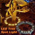 projecteur extérieur led aluminium ip65 spot arbre noir moderne éclairage paysager 210mm 310mm 380mm