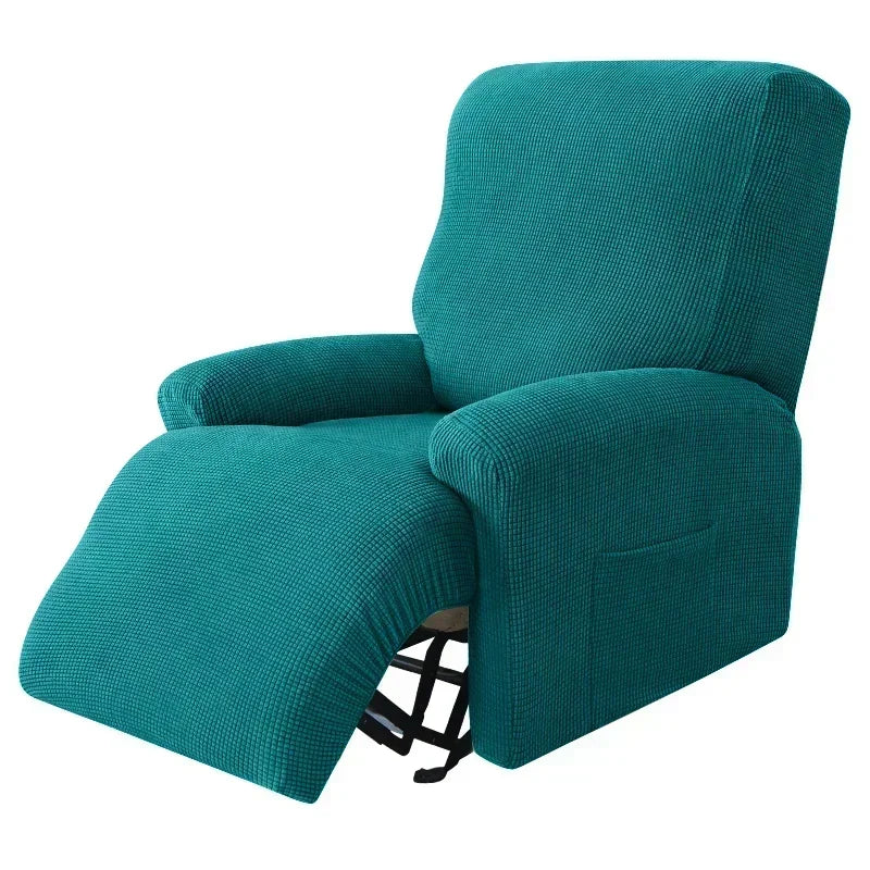 Housse fauteuil gris tissu motifs adhésif moderne poche lavage machine Jacquard