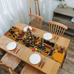 table cuisine nappe africaine motifs animaux éléphant girafe moderne festive mariageextérieur