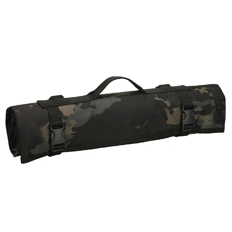 tapis d'entraînement portable sac camouflage robuste militaire poignée amovible texture toile