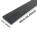 tapis seuil porte adhésif noir rayures horizontales moderne anti dérapant garage maison entrée