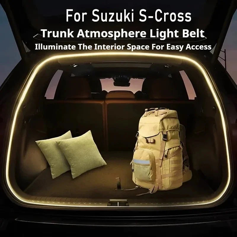 ruban lumineux blanc moderne ambiant intérieur voiture décoration LED 2m 4m lumière chaude