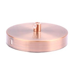 disques métalliques or argent rose doré noir blanc modernes fixations vis inclusées différentes couleurs