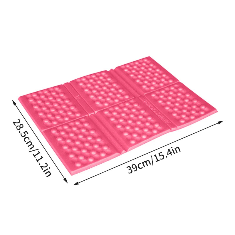 tapis sol pliable imperméable mousse pu pvc vert bleu violet orange rouge moderne camping