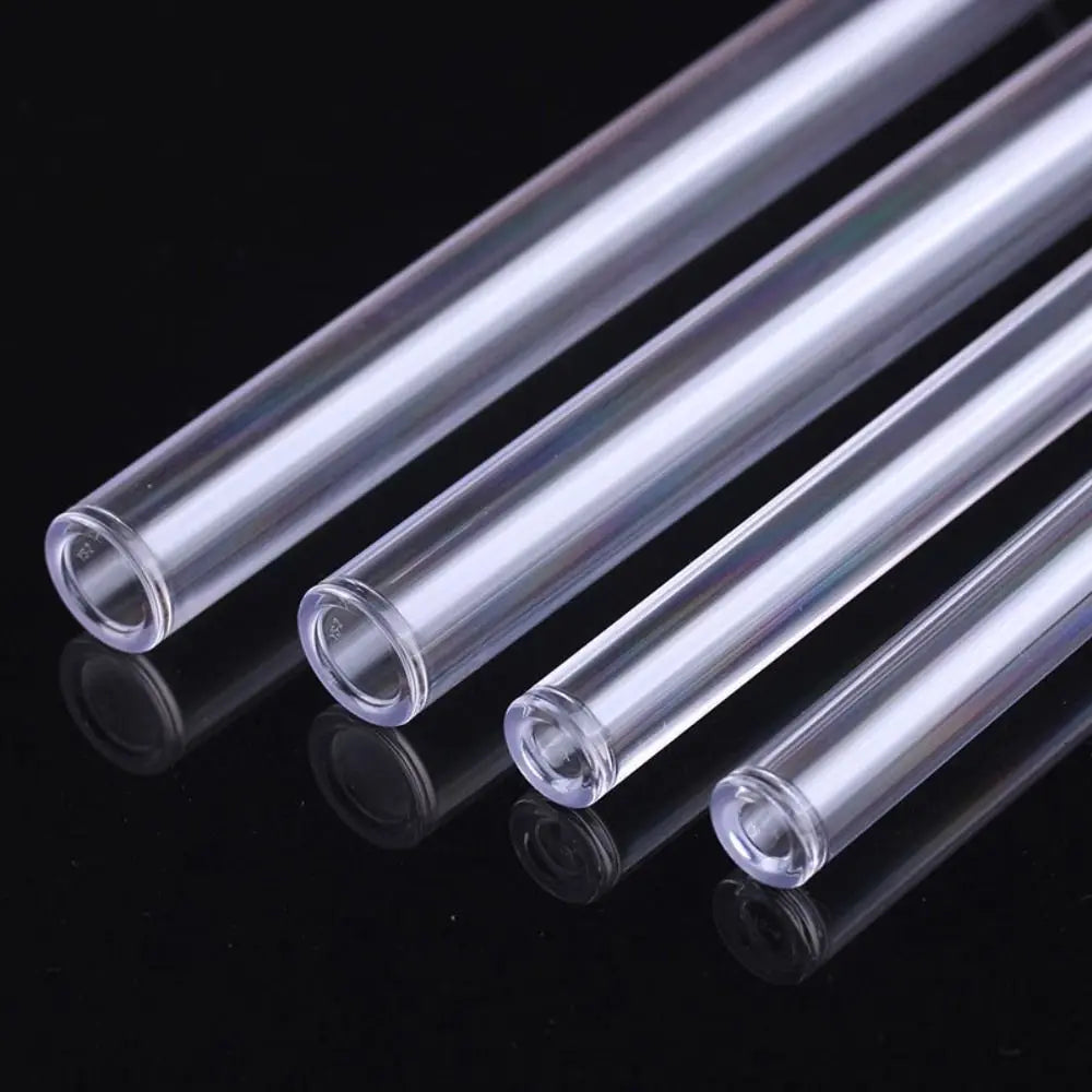 tube encens acrylique transparent hermétique couvercle détachable moderne rangement portable respectueux environnement
