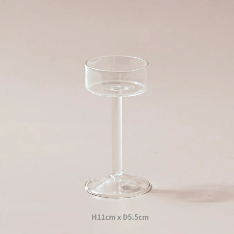 support bougies transparent moderne base plate décoration maison bougie chauffe plat sans motif spécifique