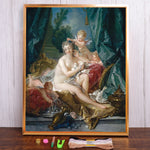 kit broderie point croix motifs scéniques peinture moderne toile coton 11ct diamant painting kit