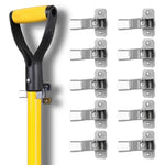 crochets fixation vis pinces murales outils rangement garage organisation utilitaires multifonctionnels