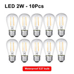 support lampe e27 noir moderne vis pvc ip67 220v 4a 10cm 20cm 30cm 50cm