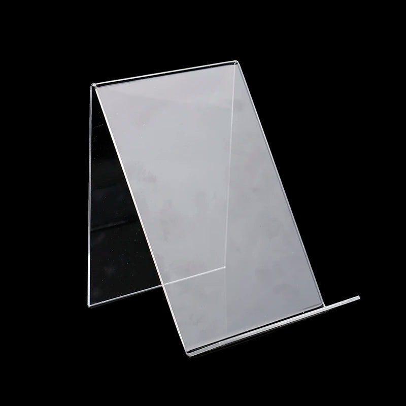 support livre transparent moderne adhésif scolaire organisation rangement acrylique gọn lại the title để