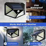 lampe solaire détecteur mouvement extérieure sécurisée led noire contemporaine mur automatique