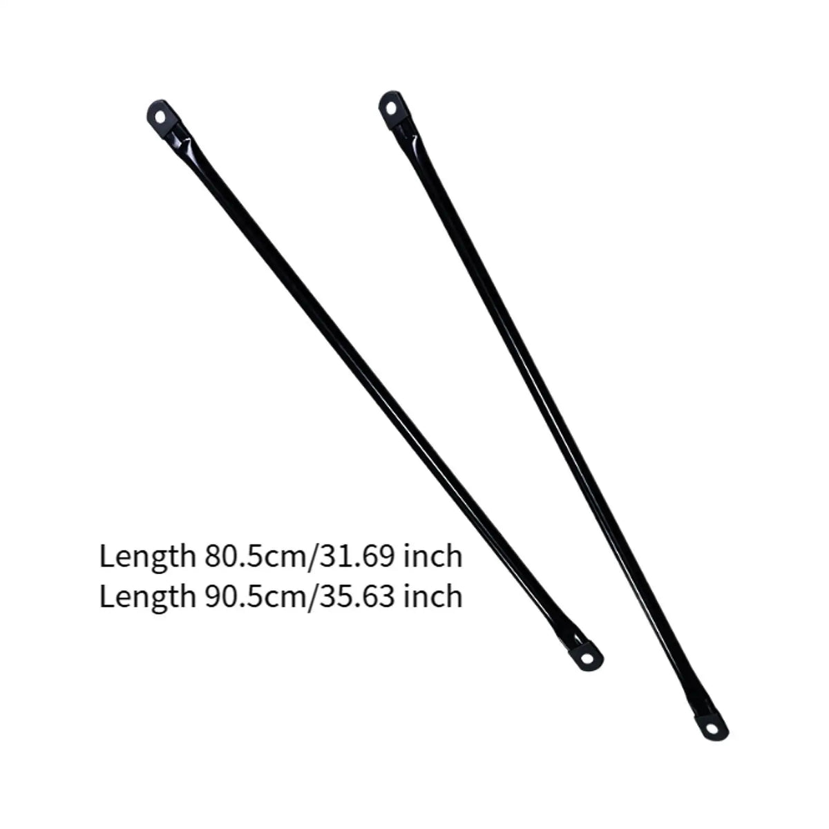 barres suspension balançoire métal noir moderne 80.5cm 90.5cm