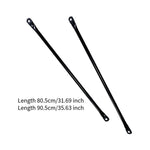 barres suspension balançoire métal noir moderne 80.5cm 90.5cm