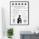 toile impression lettre moderne sans cadre blanc rectangle vertical 30x40cm 40x50cm 50x70cm A4
