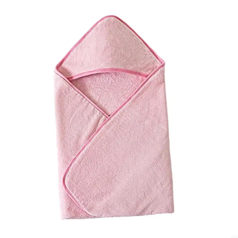 couverture bébé doublure fourrure serviette bain poncho enfant beige rose bleu marine moderne