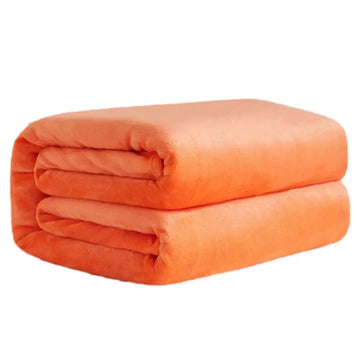 couverture polaire douce peluche unie chaude canapé lit hiver maison confortable