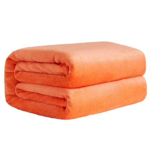 couverture polaire douce peluche unie chaude canapé lit hiver maison confortable
