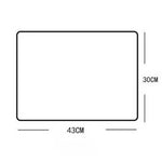 tapis table personnalisable chiens chats vert marron bleu gris moderne opacité nom dessin animé