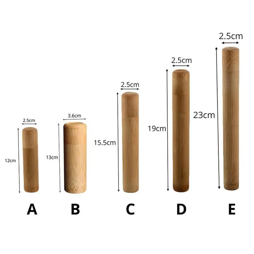 pots thé bambou traditionnels rayures horizontales naturel beige clair rangement maison cadeau