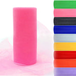 tulle multicolore tissu organza translucide rose vert bleu noir blanc orange rouge violet jaune