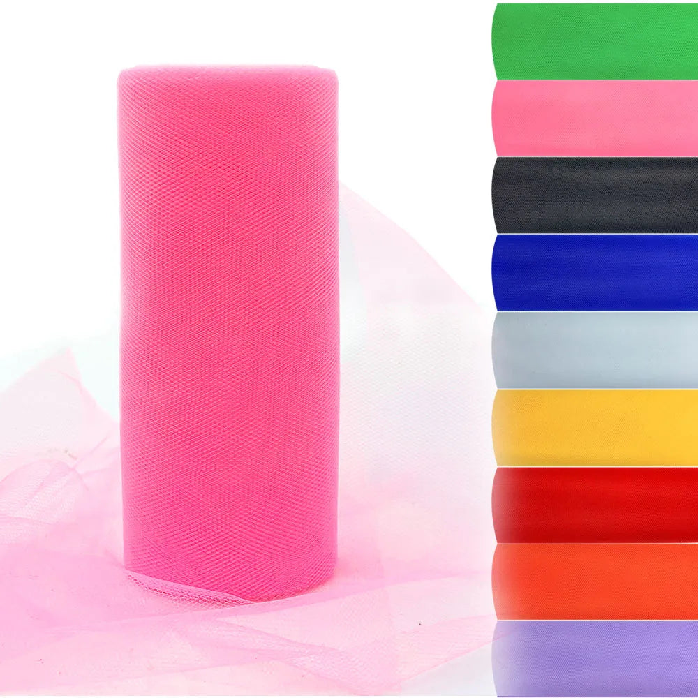tulle multicolore tissu organza translucide rose vert bleu noir blanc orange rouge violet jaune