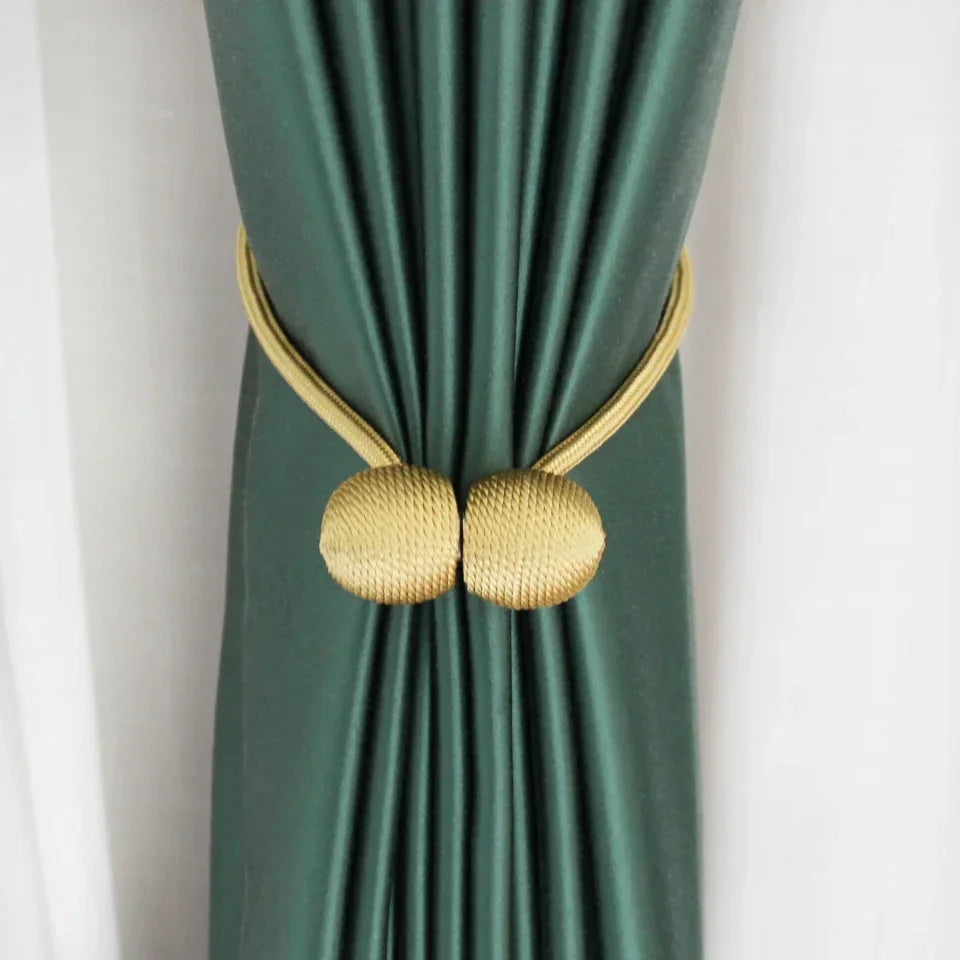 boucles rideaux moderne or argent bleu vert rose beige blanc tissé opaques