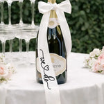rubans satinés mariage just married elle dit oui love welcome mrs mrs forever