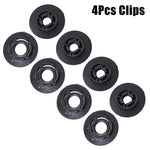 clips tapis sol noir pratique utilitaire pack clips tapis sol diametre 41mm ouverture 8mm