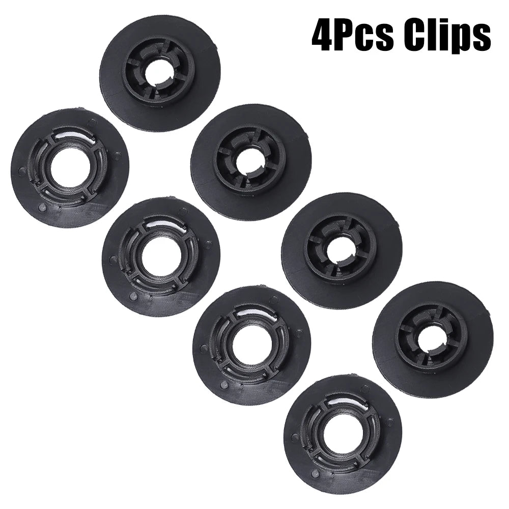 clips tapis sol noir pratique utilitaire pack clips tapis sol diametre 41mm ouverture 8mm