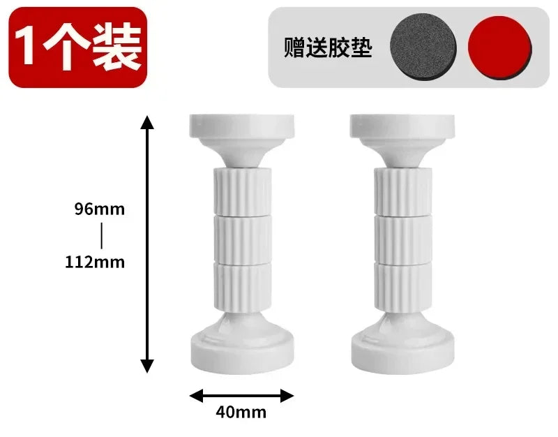 Boutons manchette modernes vis réglables noir blanc texture denture