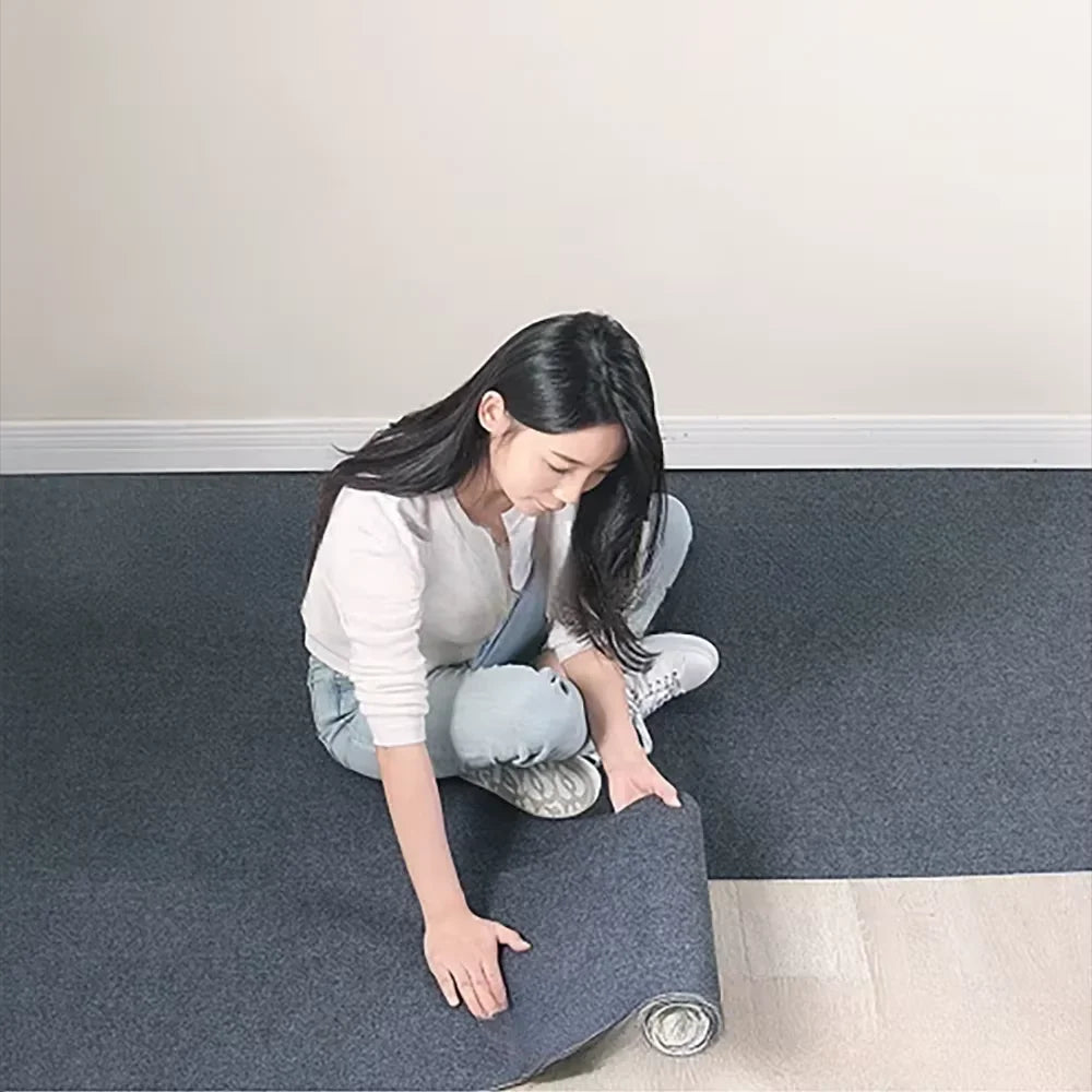 tapis antidérapant pvc noir adhésif solide moderne sécurité intérieure