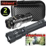 lampe torche super brillante rechargeable étanche anti dérapante moderne camping