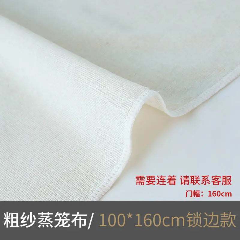 serviettes lingettes toile fine tissu respirant polyester beige clair blanc classique