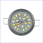 spots led gris modernes 4w 5w diodes clips métalliques éclairage intérieur 3w 4000k 6000k