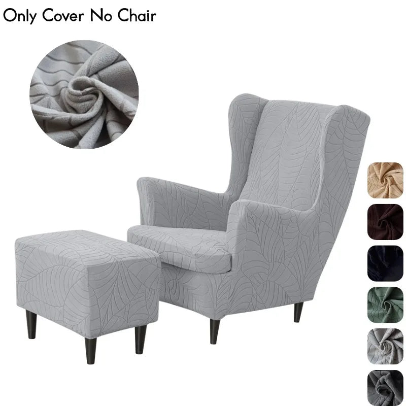 housses fauteuil gris rayures adhésives protection moderne réutilisable anti poussière fauteuil chaise mariage banquet