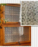 film décoratif fenêtre étoiles moderne adhésif protection uv thermique transparent