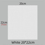 tissu perforé blanc motifs modernes kit broderie peinture coton différentes tailles pastorales fonds imprimables