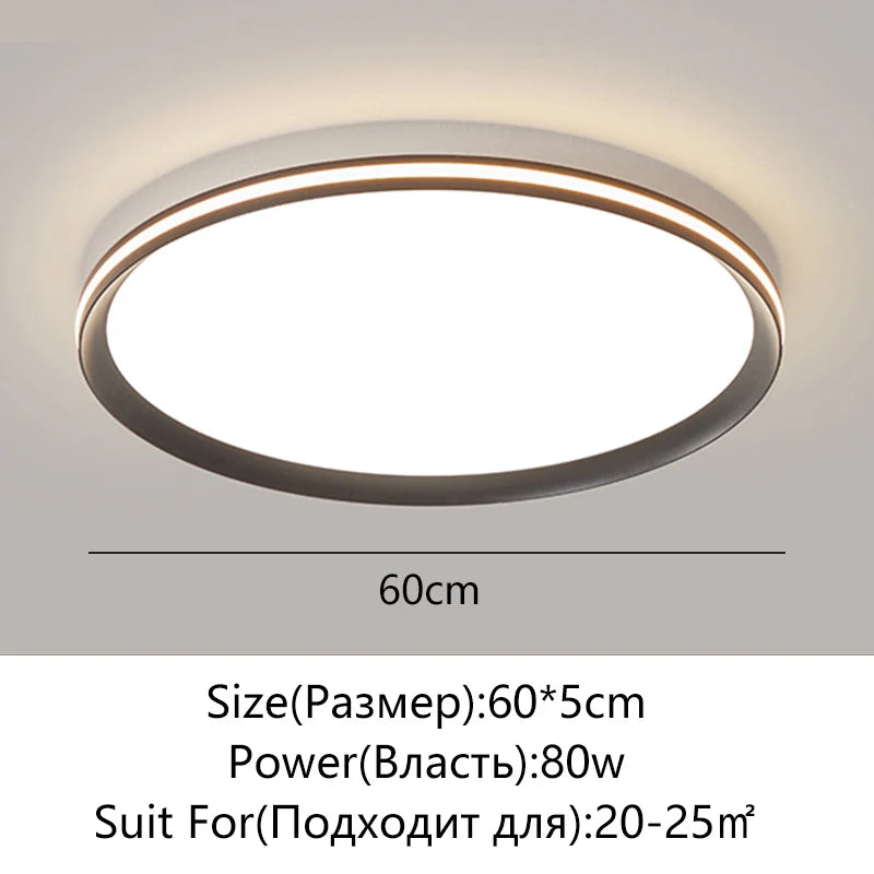 plafonnier led moderne blanc beige rond flux lumineux variable toucher interrupteur monté surface