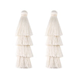 pompons franges polyester violet vert bleu rose boho chic décor maison rideau vêtement