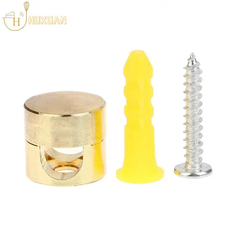 cache boulon vis fixation moderne noir cuivre doré argenté blanc lisses opaques