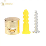 cache boulon vis fixation moderne noir cuivre doré argenté blanc lisses opaques