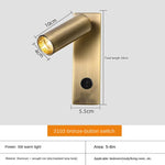 lampe murale moderne port usb noir blanc bronze fixée mur