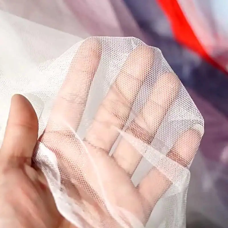 ruban mariage vert clair blanc gris moderne élégant tulle fin translucide haute qualité antidérapant