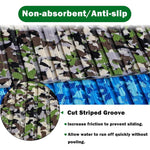 tapis sol bateau camouflage gris noir moderne autoadhésif 2400mm 450mm