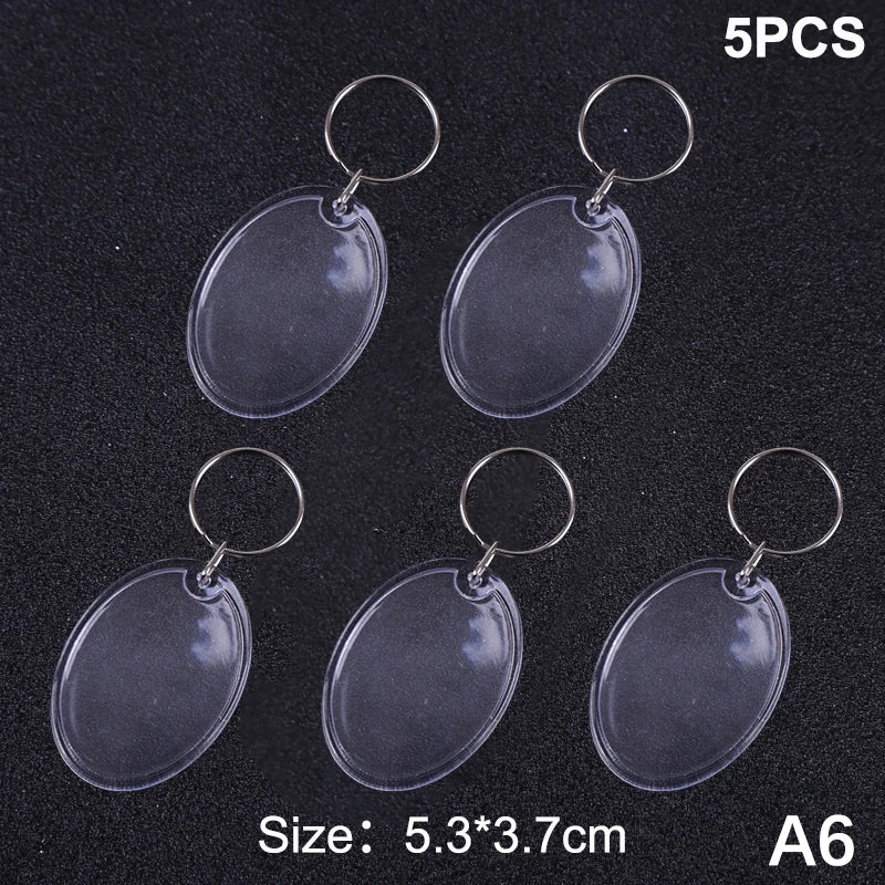 porte clés transparent moderne imprimé ❤️ You étoile super dad anneau métallique