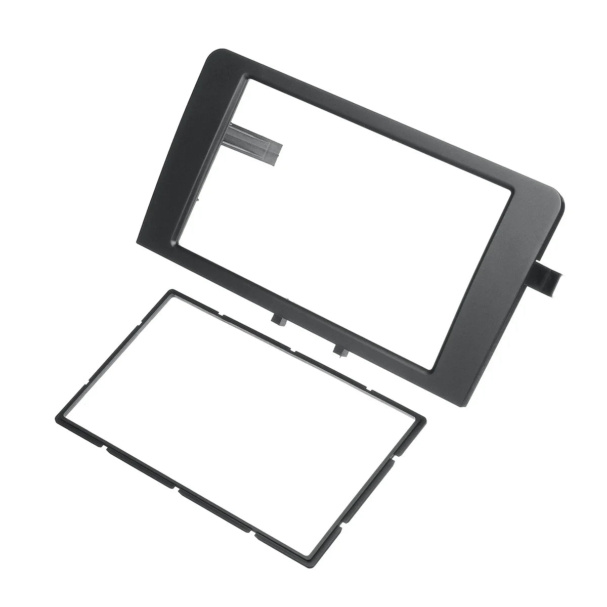cadre radio voiture audi a3 8p 2003 2012 noir clips modernes double din fascia