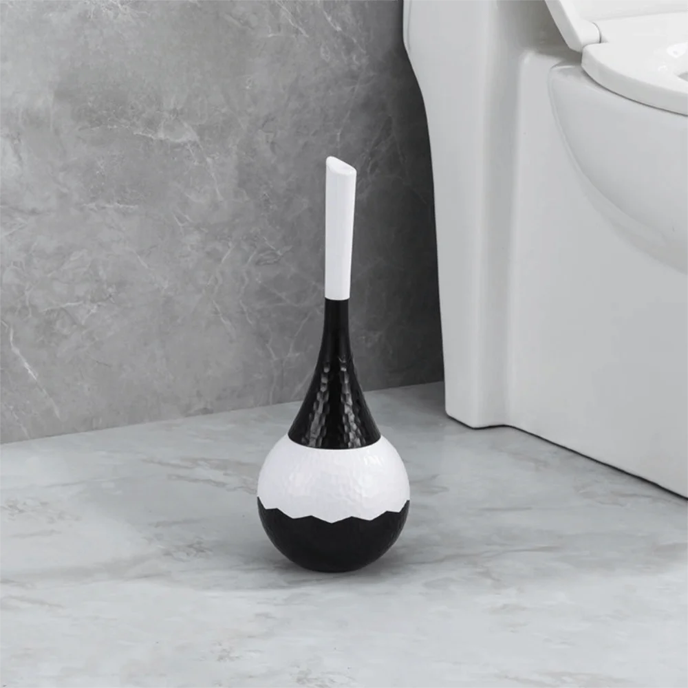 brosse wc moderne or argent noir texture martelée cache brosse grille salon élégant